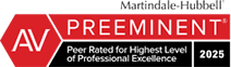 Logo Recognizing The Blankenship Law Firm's affiliation with Martindale-Hubbell
